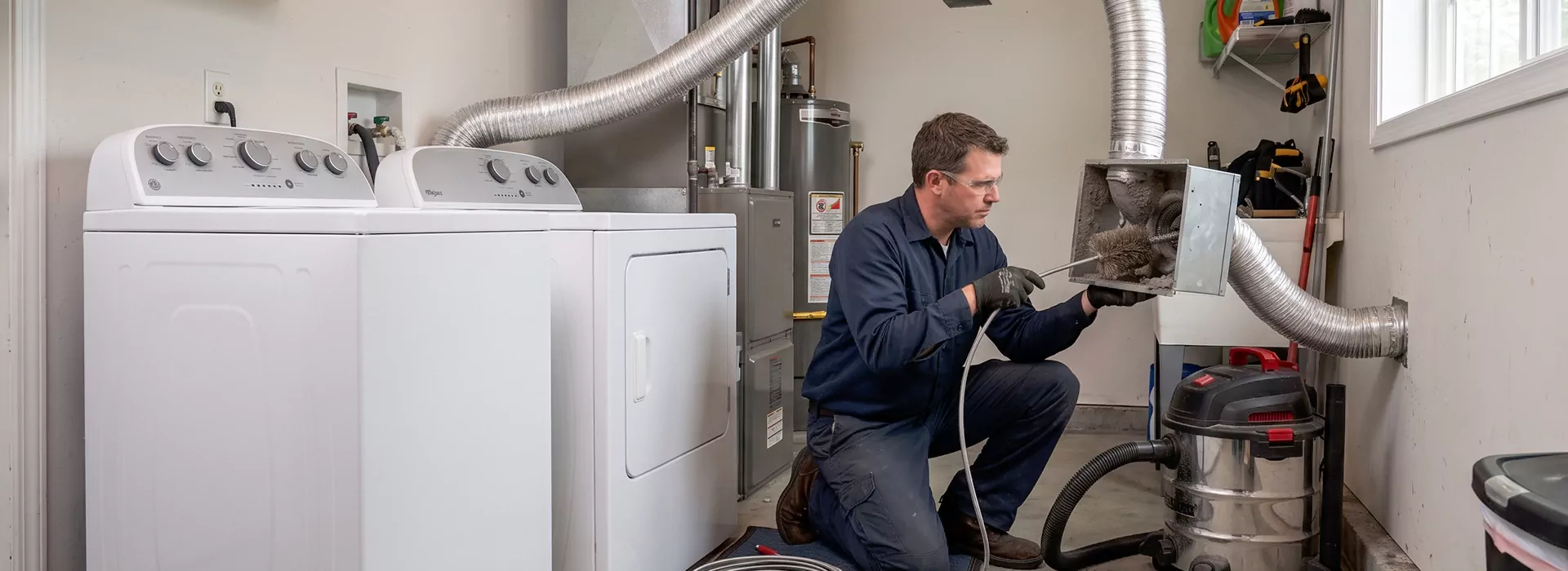 Dryer Vent Booster Fan Cleaning Laurel, MD