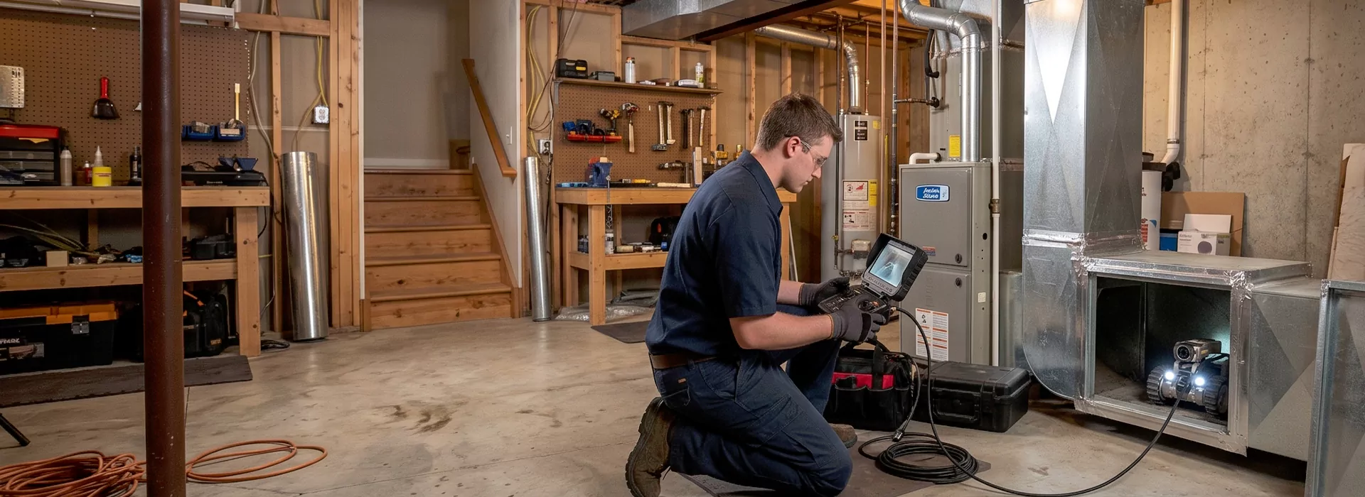 Robotic Duct Inspection Laurel, Maryland