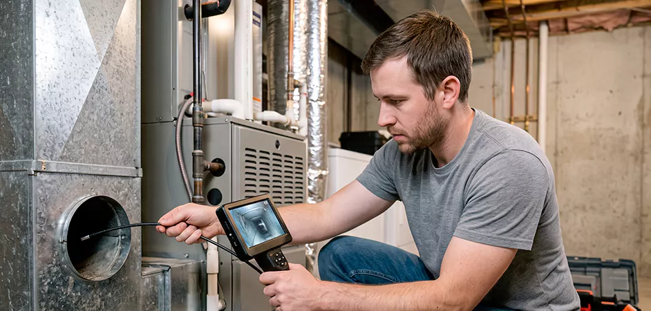 Air Duct Camera Inspection in Laurel, MD