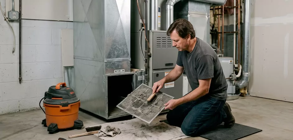 Dryer Lint Trap Maintenance in Laurel