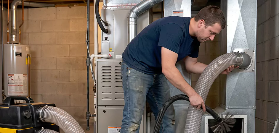 Negative Pressure Duct Cleaning for Large and Long Duct Systems in Laurel